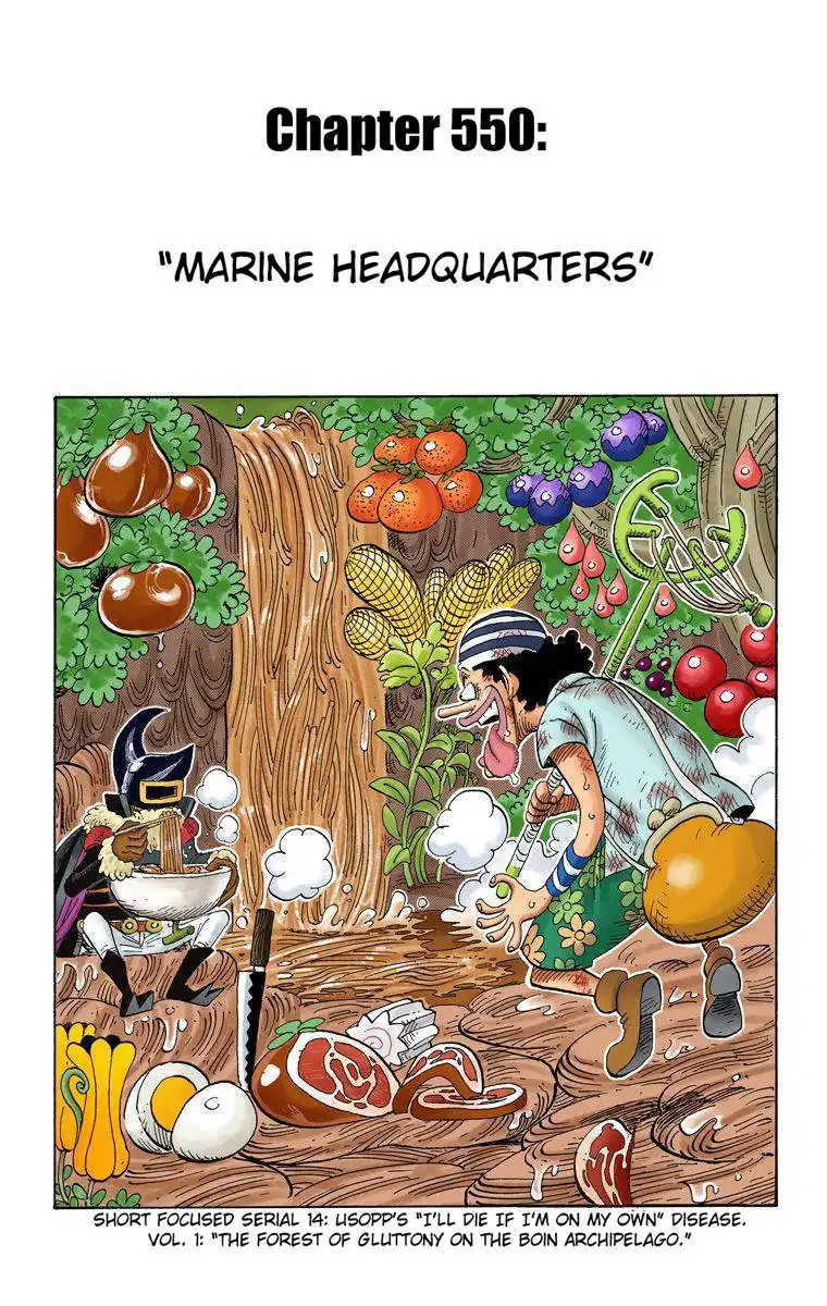 One Piece - Digital Colored Comics Chapter 550 2